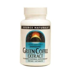 SOURCE NATURALS社 グリーンコーヒー エキス-エナジャイジング 60錠