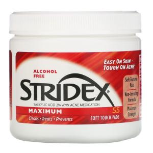 STRIDEX アルコールフリー マキシマム アルコールフリー 55ソフトタッチパッド