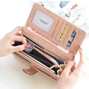 長財布 かぶせ レディース 大容量 使いやすい...の詳細画像1