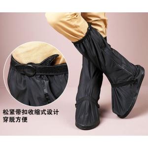 シューズカバー 雨 ロング レインブーツ 厚底...の詳細画像5