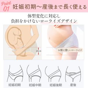 マタニティショーツ マタニティパンツ 3枚セッ...の詳細画像3
