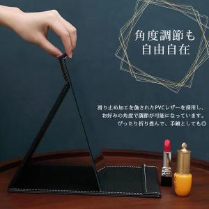 卓上ミラー 大きい おしゃれ 折りたたみ コン...の詳細画像5