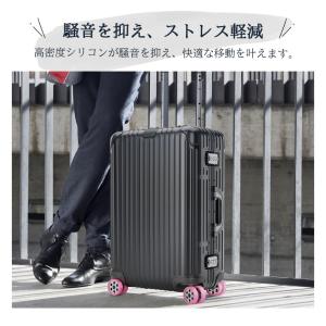 キャスターカバー 静音 9個セット スーツケー...の詳細画像3