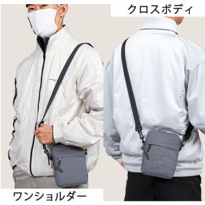 ショルダーバッグ メンズ 小さめ スマホポーチ...の詳細画像4