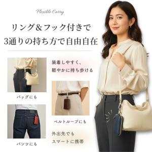 キーケース メンズ 本革 レディース スマート...の詳細画像4