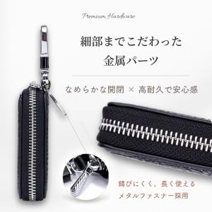 キーケース メンズ 本革 レディース スマート...の詳細画像5