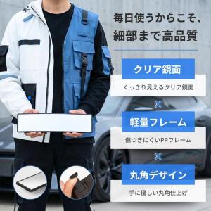 ルームミラー 車用 ワイド 曲面ミラー 広角 ...の詳細画像5