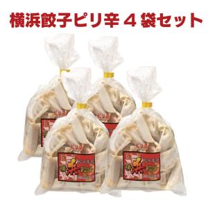ハマトミ食品 横浜餃子ピリ辛４袋セット FN0SJ｜fkd-netplaza