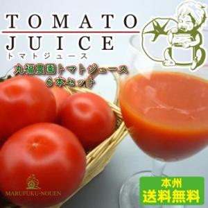 丸福農園　完熟したトマトをまる搾り！ トマトジュース6本セット [栃木県産品　鹿沼市]　FN016