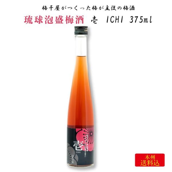 梅干屋がつくった梅が主役の梅酒 琉球泡盛梅酒 壱 375ml