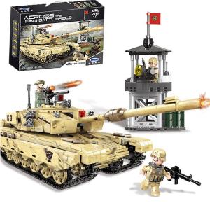 戦車モデルキット ミリタリーシリーズ99戦車を横切る戦場で組み立てられた小さな粒子のビルディングブロック子供の教育玩具｜fkd-shop