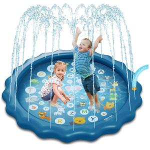 プール ビニールプール ビッグサイズ 噴水マット 水遊び マット 子供用 おもちゃ 庭遊び｜fkd-shop