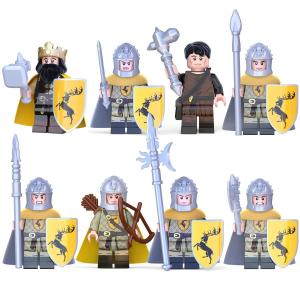 ブロック互換 レゴ 互換品 レゴミニフイグ スタニスバラシオンStannis Baratheon など8体セットレゴブロック LEGO 誕生日 プレゼント｜fkd-shop