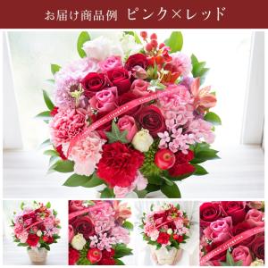 花 誕生日 10本バラアレンジ フラワーアレン...の詳細画像4