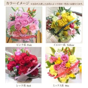 花とスイーツのセット バラアレンジメントとフィ...の詳細画像5