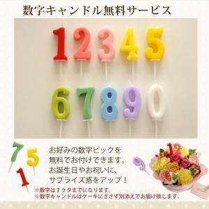 即日発送 あすつくの花ギフト ミニハートケーキ...の詳細画像5