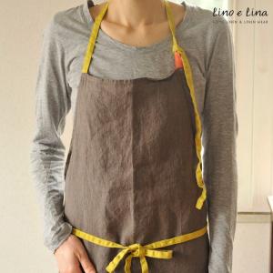 Lino e Lina リネンマノンフルエプロン Lino e Lina（リーノ・エ・リーナ） 母の日 プレゼント ギフト　FKTS