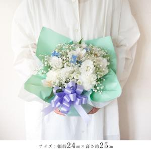 お盆 お供え 花 夏限定 わた雲アレンジ 生花...の詳細画像4