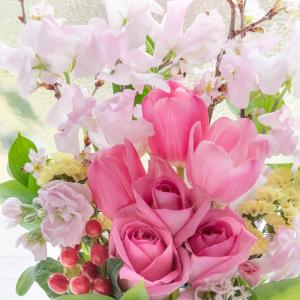 花 フラワーアレンジ 誕生日 ギフト 「桜花ア...の詳細画像2