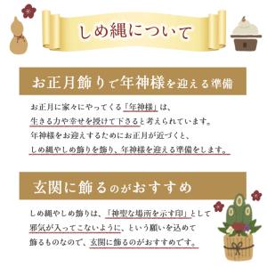 モダン 正月飾り 「タッセル凛」 正月 花 2...の詳細画像4