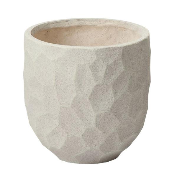 【送料込み】(資材) GF3285 ジオメトリーラウンド W 友膳 you-zen 鉢カバー