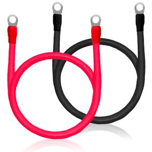 KIVケーブル 38sq 赤黒セット バッテリー並列増設用ケーブル バッテリー増設用並列ケーブル KIV線 38SQ （赤黒セット各1m