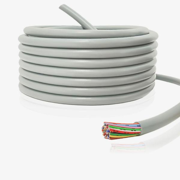 VCTFケーブル 40芯 0.75SQ 切り売り(1ｍ〜25ｍ) 灰色 300V ビニル絶縁ビニルシ...