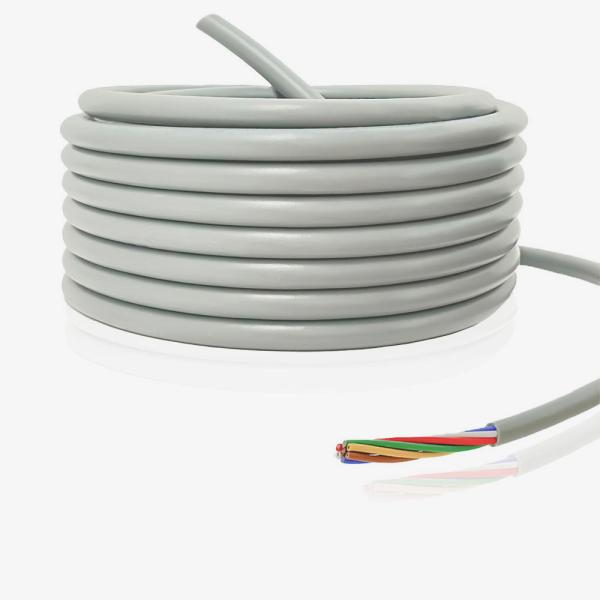 VCTFケーブル 7芯 0.75SQ 切り売り(1ｍ〜25ｍ) 灰色 300V ビニル絶縁ビニルシー...