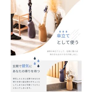傘立て おしゃれ スリム 陶器 ねこ 屋外 か...の詳細画像3