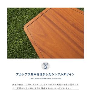 こたつテーブル 80cm コンパクト 小さめ ...の詳細画像5