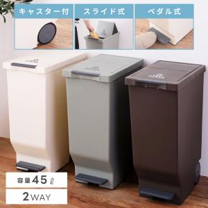 IRIS OHYAMA（アイリスオーヤマ） ゴミ箱 ごみ箱 分別 135L 蓋つき