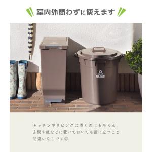 ゴミ箱 45リットル おしゃれ スリム キャス...の詳細画像4