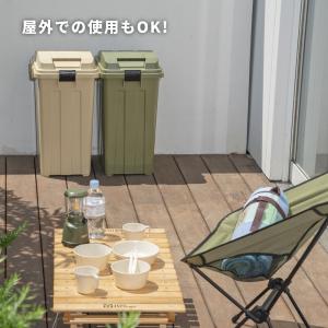 ゴミ箱 96L 大容量 連結 屋外 庭 アウト...の詳細画像4