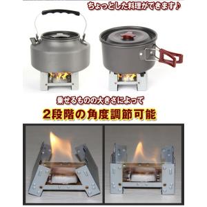 バーベキューコンロ コンロ 焚き火台 シングル...の詳細画像3