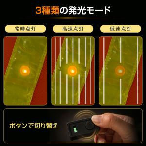 反射ベスト 安全ベスト 安全チョッキ led ...の詳細画像4
