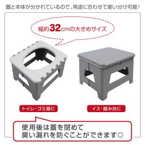 簡易トイレ 携帯トイレ 折りたたみ トイレ 簡...の詳細画像2