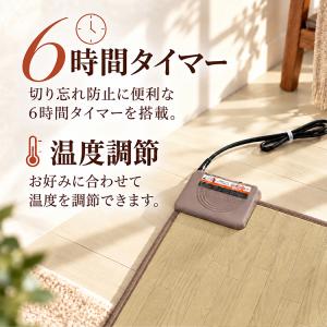 ホットカーペット 電気カーペット ホットマット...の詳細画像4