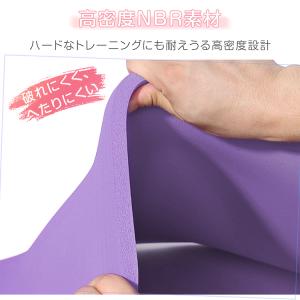 ヨガマットセット 10mm 厚手 高反発 NB...の詳細画像5