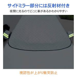 サンシェード 日焼け フロントガラスカバー 車...の詳細画像5