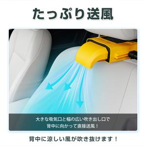 車 扇風機 熱中症対策グッズ usb 車載扇風...の詳細画像2