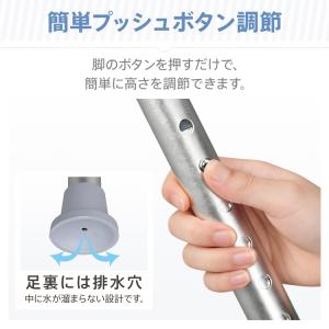 シャワーチェア 介護 介護用 回転 脚ゴム 椅...の詳細画像4