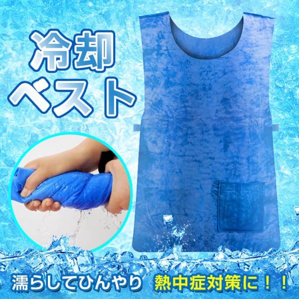 冷却ベスト 水冷服 冷感ベスト 冷却ウェア アイスベスト 熱中症対策グッズ クールグッズ クールベス...