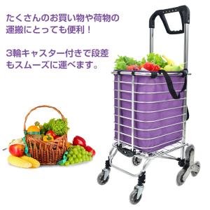 キャリーカート ショッピングカート おしゃれ ...の詳細画像1