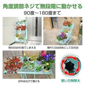 キッチンワゴン キャスター付き スリム 3段 ...の詳細画像3