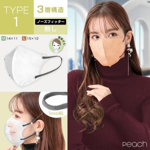 マスク 不織布 3D 立体 3層 小顔 花粉対...の詳細画像4