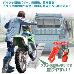 ラダーレール 折りたたみ 2個セット 軽量 ア...の詳細画像1