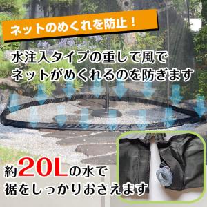 パラソル 蚊帳 ガーデンパラソル 防虫ネット ...の詳細画像4