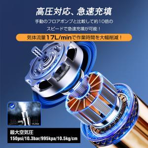 電動空気入れ 自転車 空気入れ 自転車空気入れ...の詳細画像5