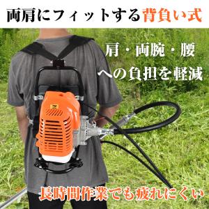 草刈り機 草刈機 エンジン 芝刈り機 草刈り ...の詳細画像2