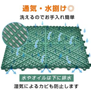 ガレージタイル 40枚セット ガレージマット ...の詳細画像5
